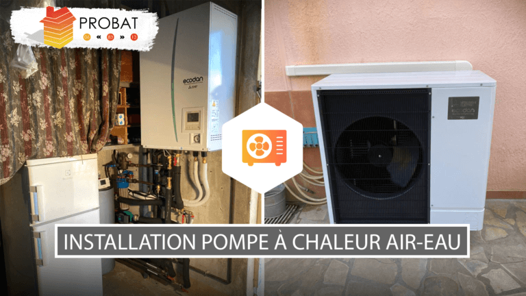 installation pompe à chaleur air eau var