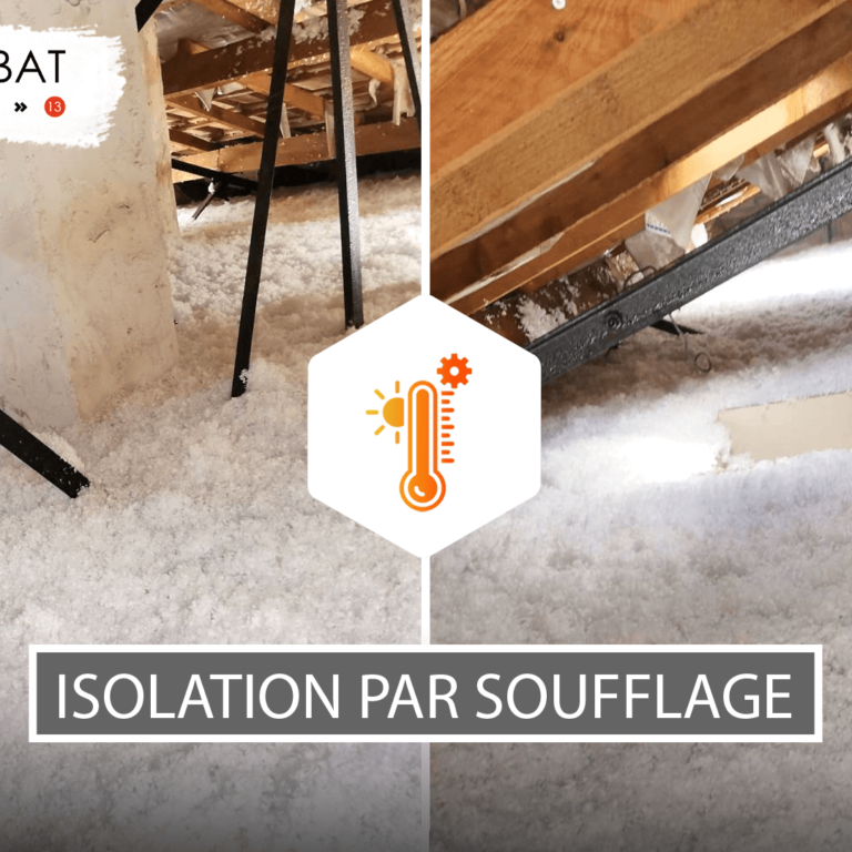 Isolation par soufflage maison phénix var