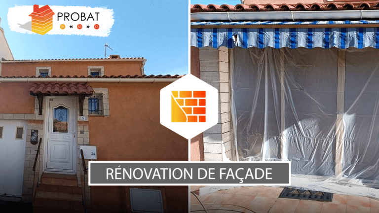 Rénovation et protection de façade au Pradet dans le Var