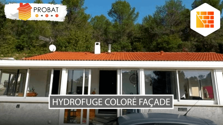 Hydrofuge coloré façade Cabasse