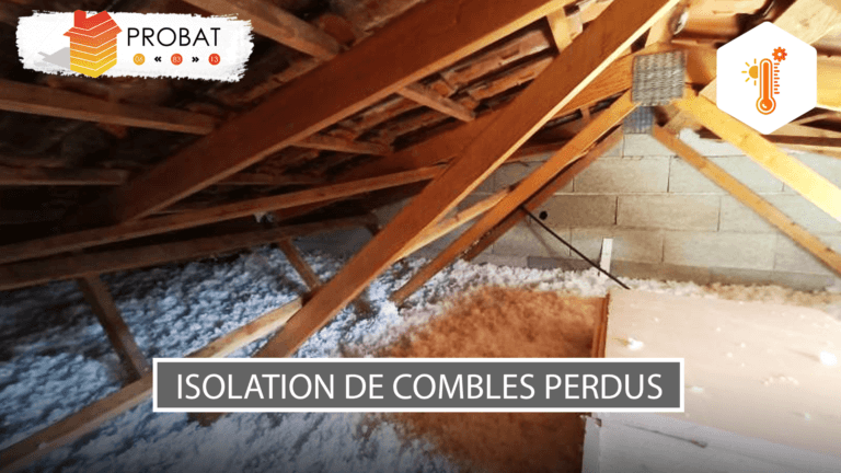 Isolation de combles perdus à Toulon dans le Var