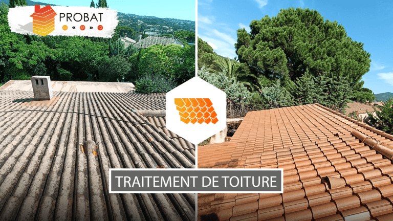 Traitement de toiture maison individuelle Var