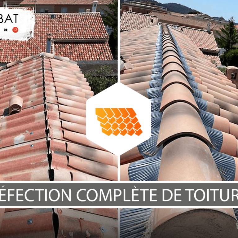 Réfection complète toiture avec PST et tuiles canal à Cuers