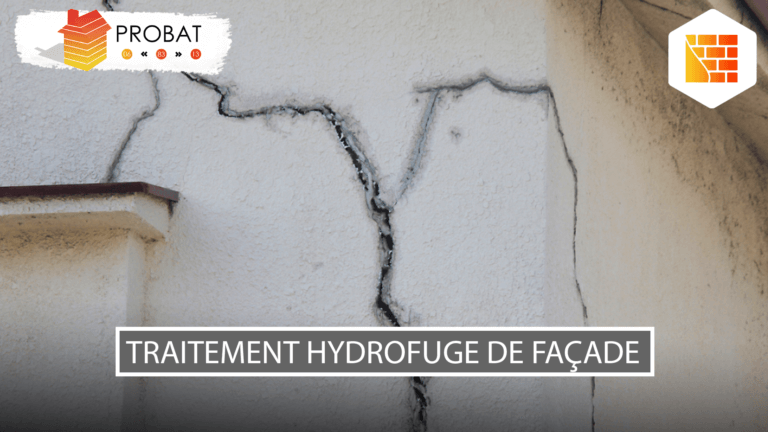 Traitement hydrofuge de façade