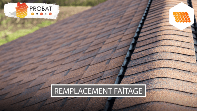 Remplacement faîtage sur toiture à Antibes