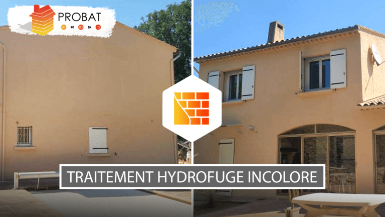 Traitement hydrofuge incolore aux Arcs