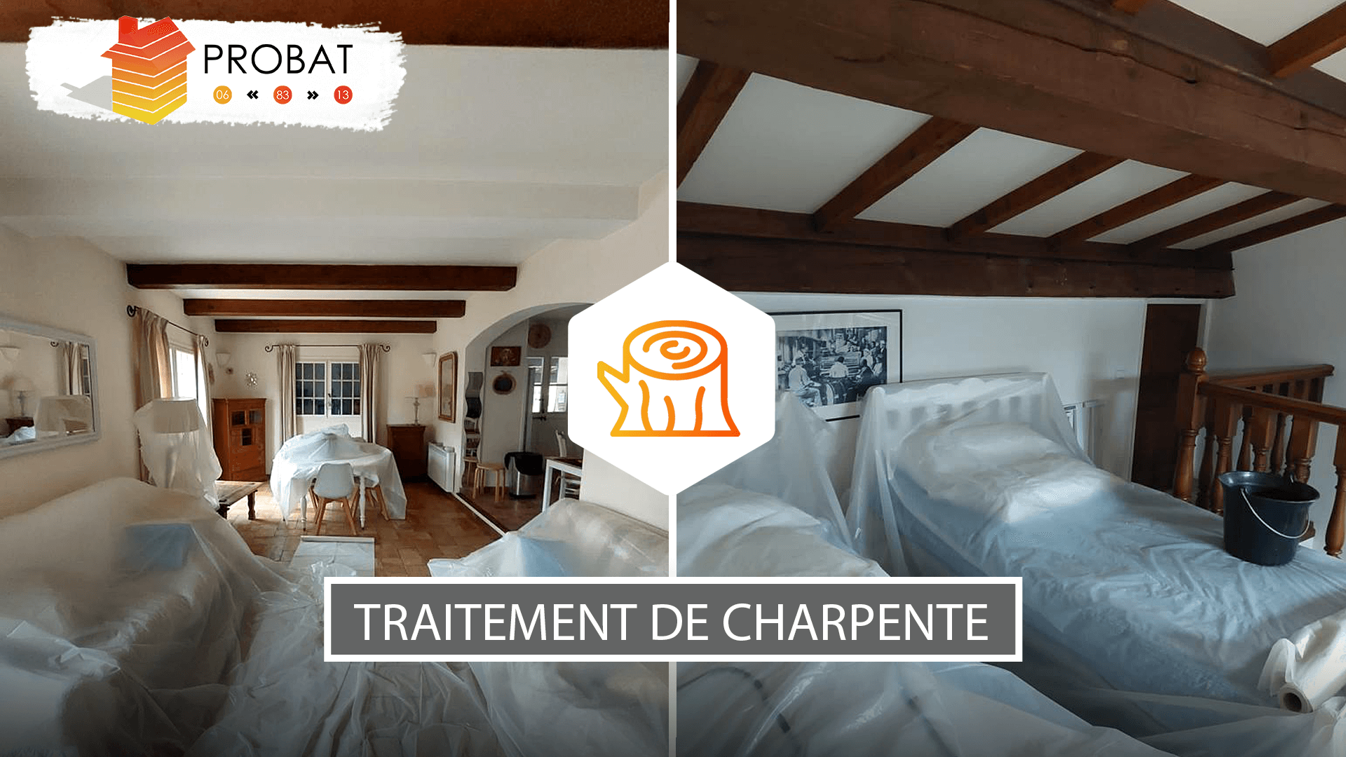 Traitement de charpente