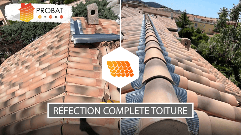 Réfection complète de toiture Cuers