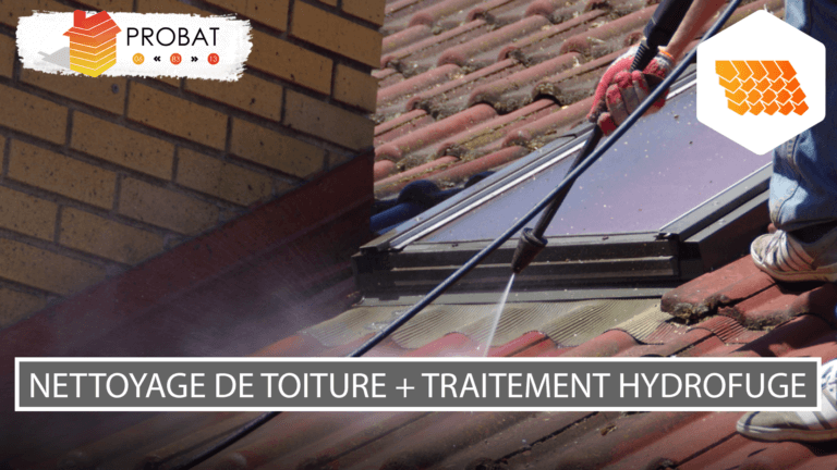 Nettoyage de toiture + traitement hydrofuge Toulon