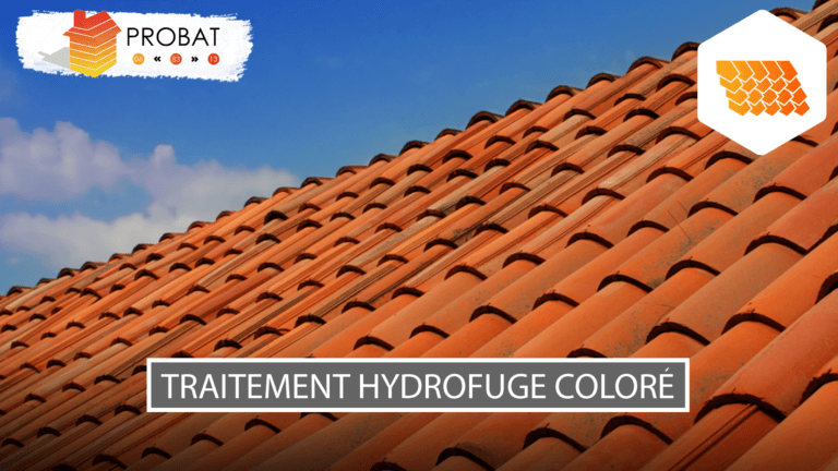 Traitement hydrofuge coloré toiture Saint-Raphaël