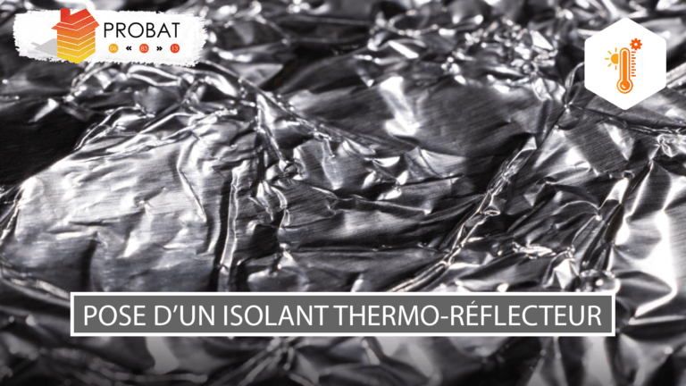 Pose isolant thermo-réflecteur Salon-de-Provence