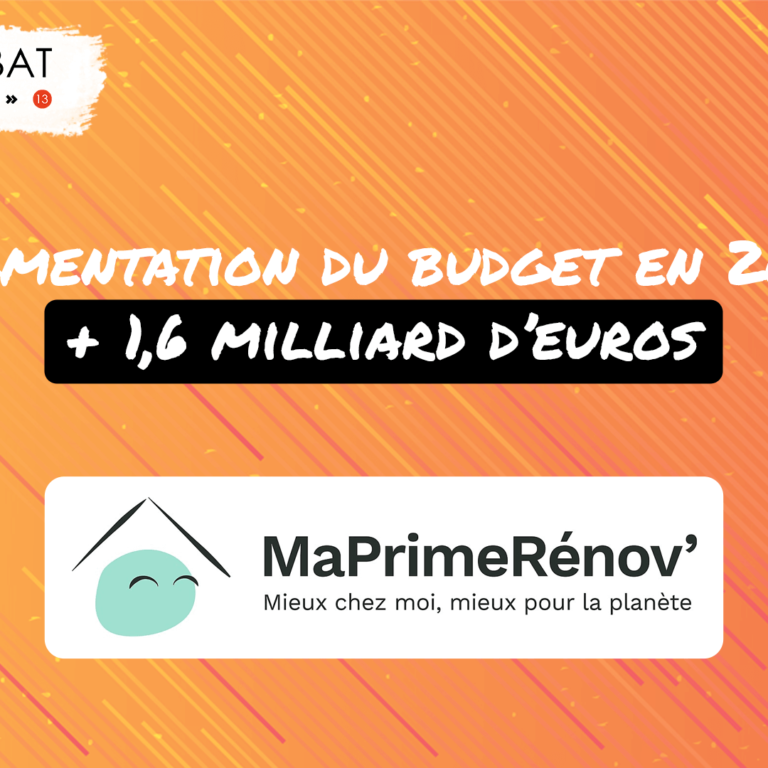 Augmentation budget MaPrimeRénov'