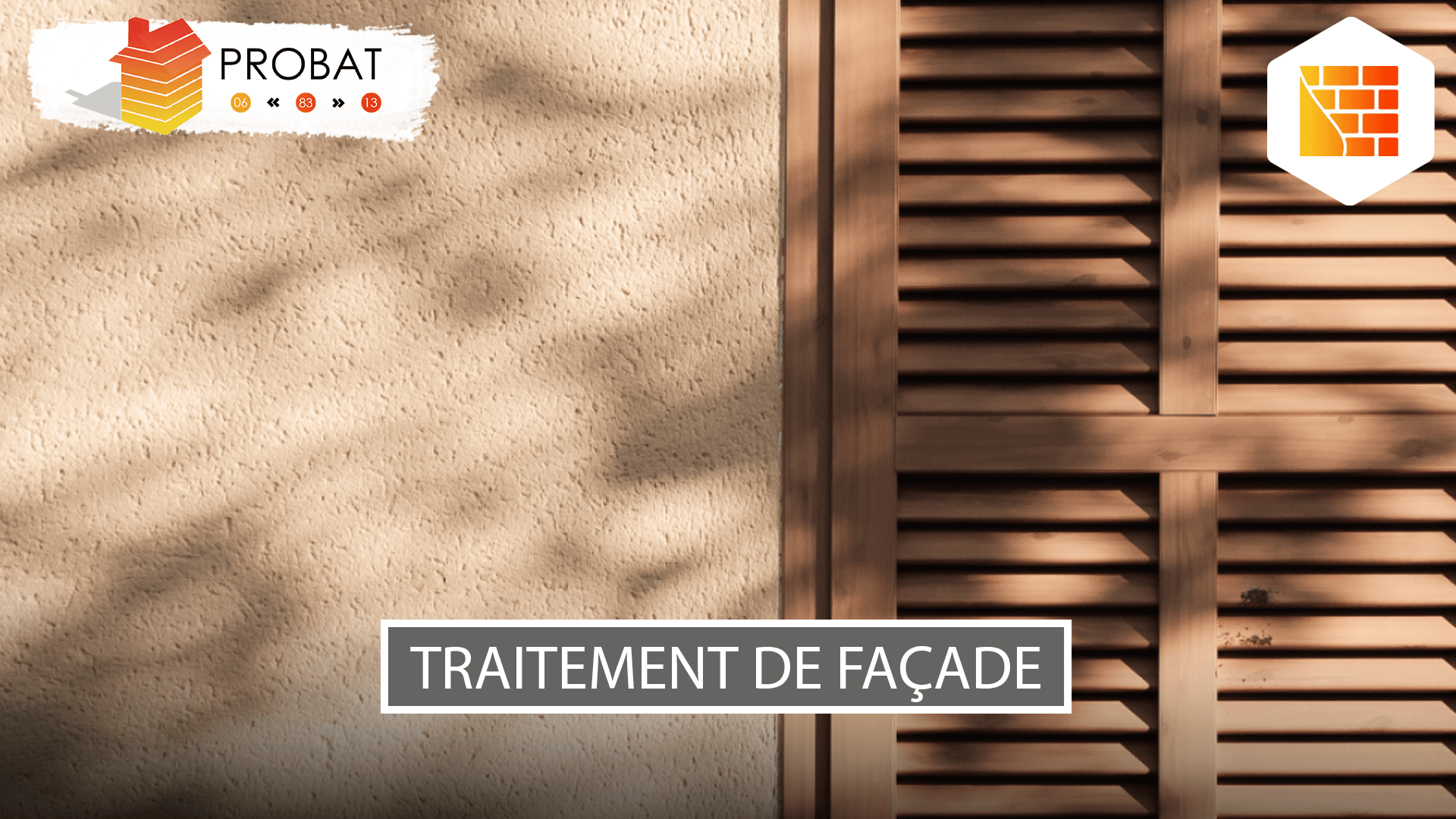 Traitement de façade Saint-Mandrier