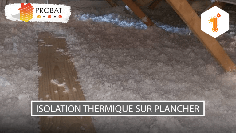 Isolation thermique sur plancher La Garde