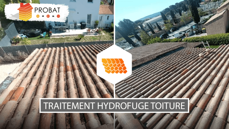 Traitement hydrofuge incolore toiture Carqueiranne