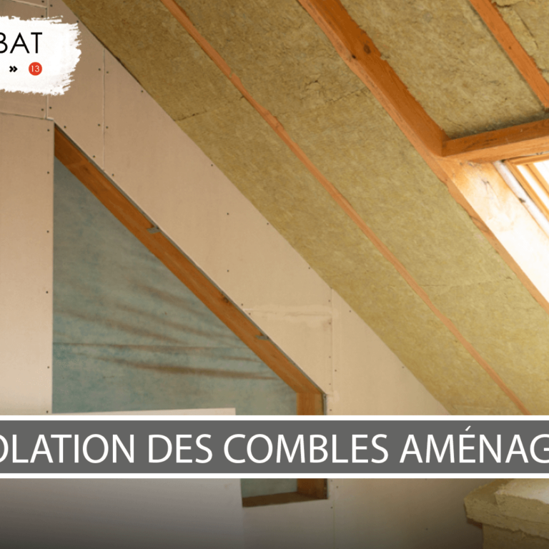 Isolation des combles aménagés Fréjus