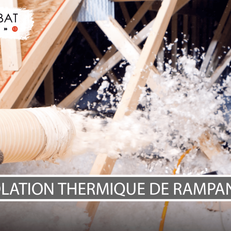 Isolation thermique de rampants de toiture Salon-de-Provence