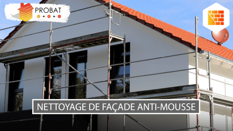 Nettoyage de façade anti-mousse Aubagne