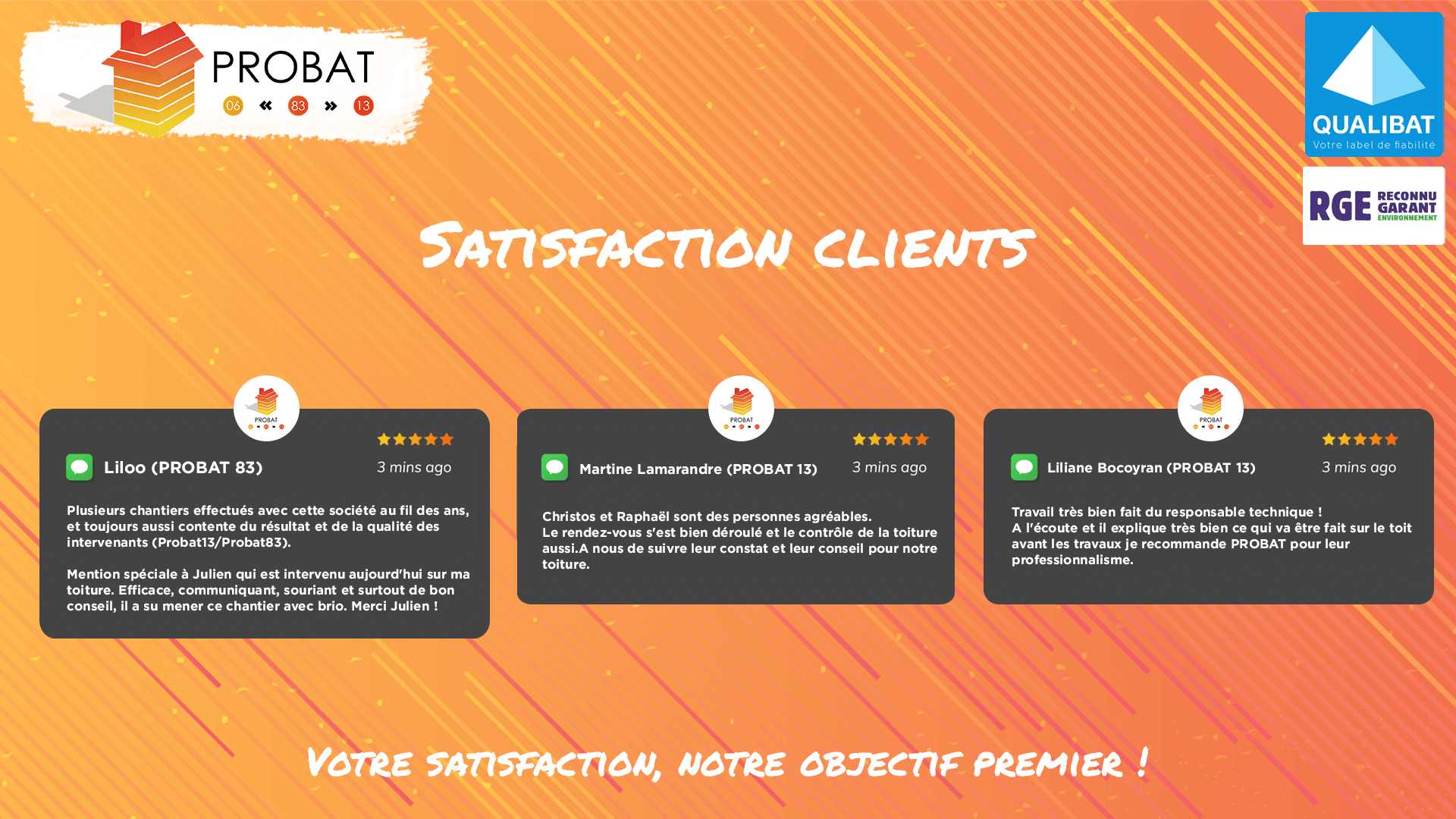 Satisfaction-client-Facebook-V32 Avis client PROBAT