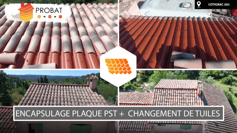 Réfection toiture Cotignac Var