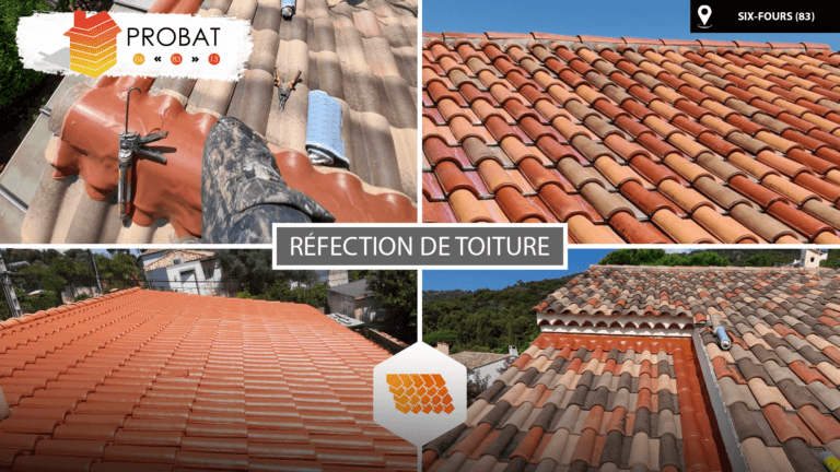 Réfection de toiture à Six-Fours dans le Var