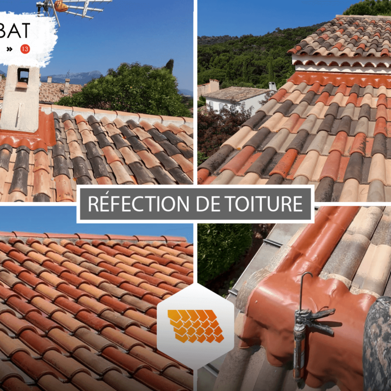 Réfection de toiture à Ollioules dans le Var