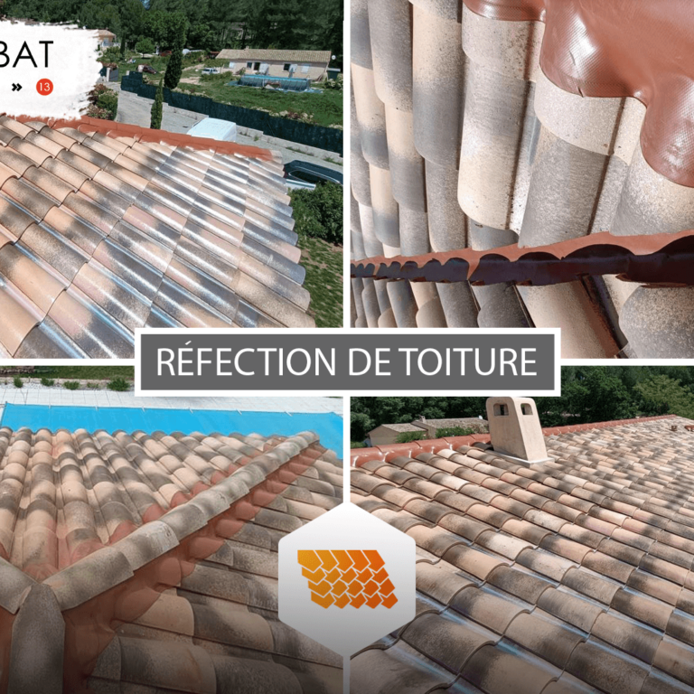 Réfection de toiture à Mandelieu