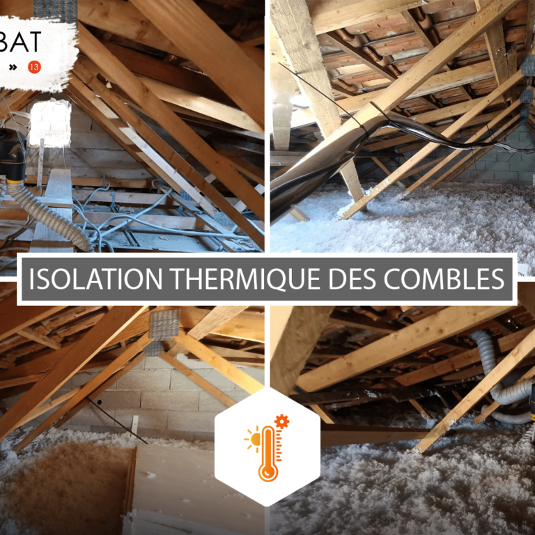 Isolation thermique des combles Toulon