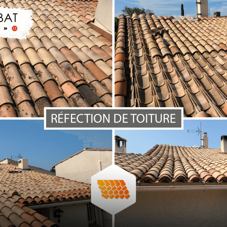 Réfection de toiture à Mougins