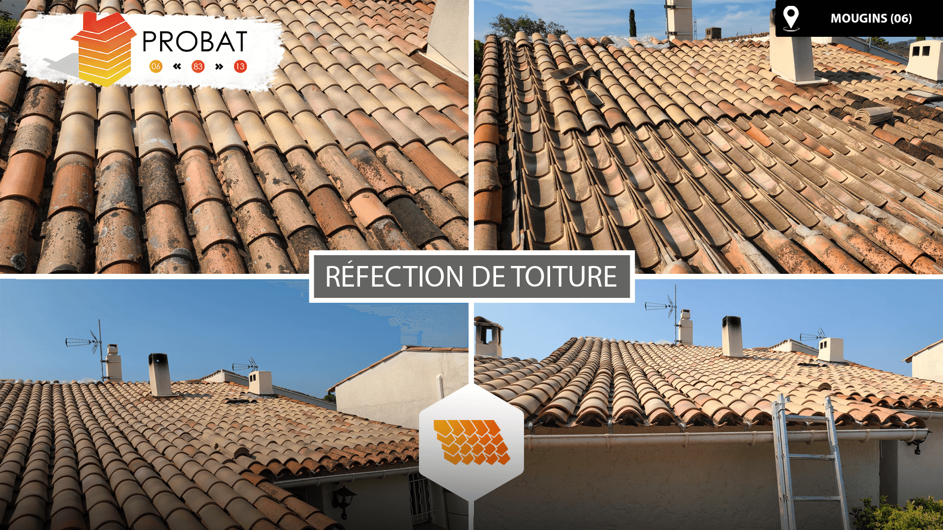 Avancements-des-travaux-Facebook Réfection de toiture à Mougins