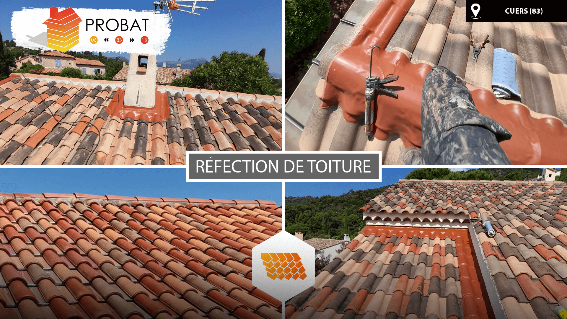 Avancements-des-travaux-Facebook Réfection de toiture Cuers