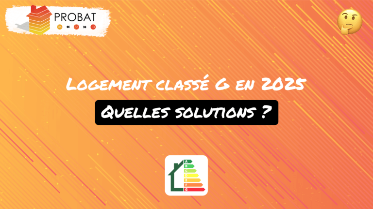 Logement classé DPE G