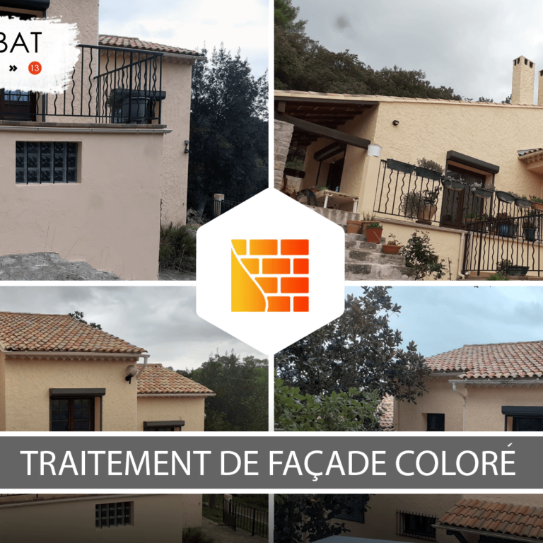 Avancements-des-travaux-Facebook Traitement façade coloré Méounes Var