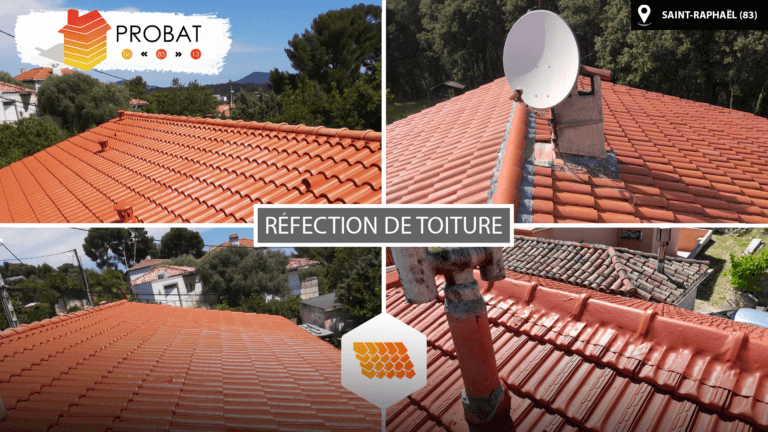 Réfection de toiture Saint-Raphaël