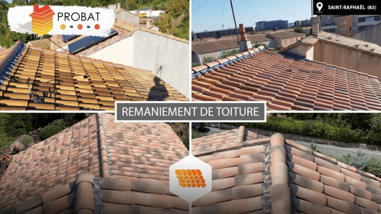 Remaniement de toiture Saint-Raphaël