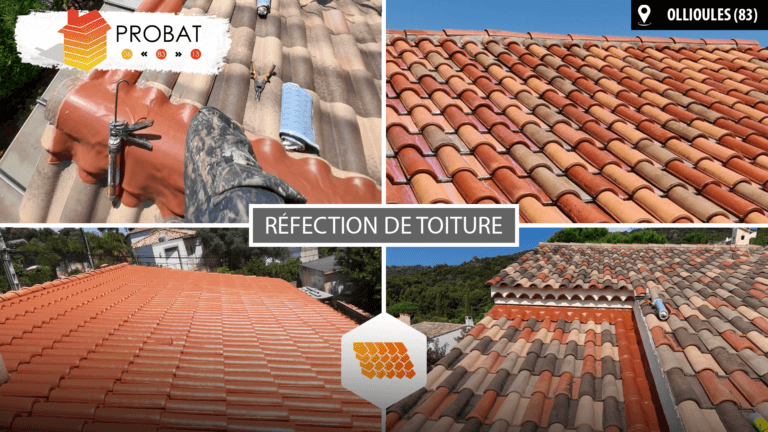Réfection de toiture Ollioules PROBAT