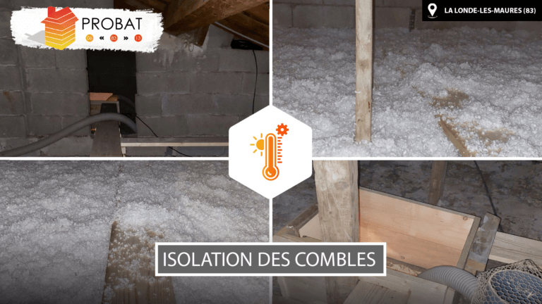 Isolation des combles à La Londe-les-Maures