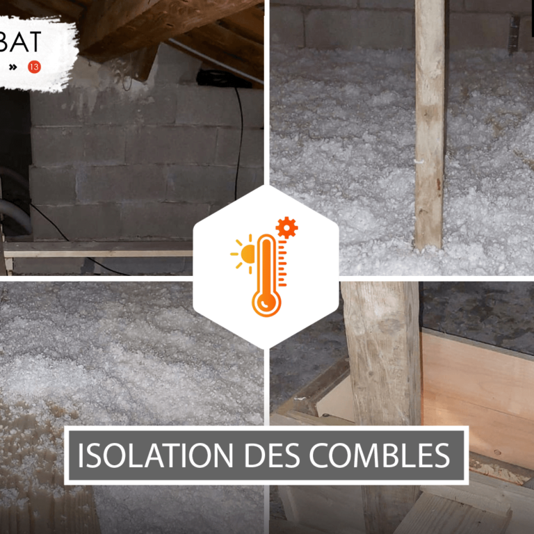 Isolation des combles à La Londe-les-Maures