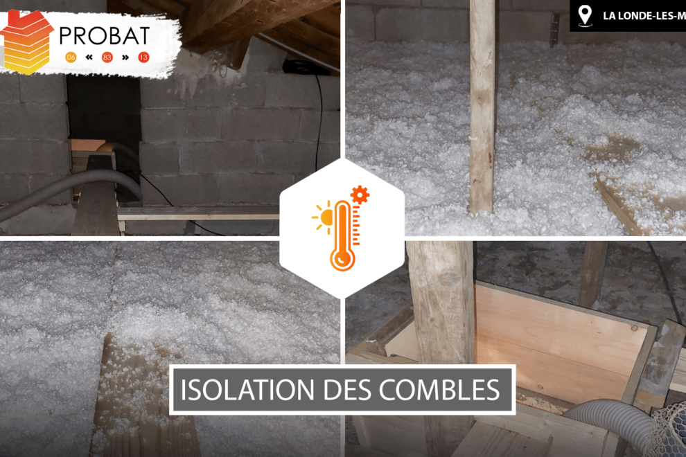 Isolation des combles à La Londe-les-Maures
