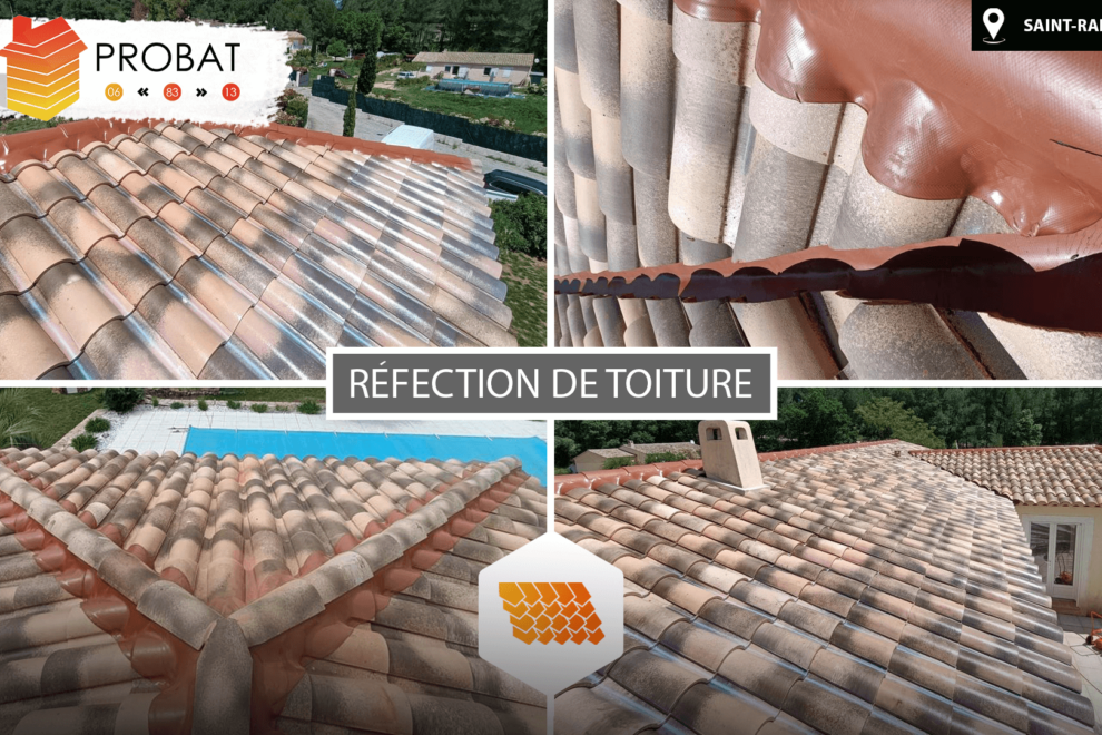 Réfection de toiture à Saint-Raphaël PROBAT 06